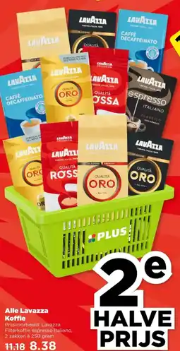PLUS Alle Lavazza Koffie aanbieding