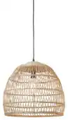 Karwei Hanglamp Lavani mat naturel 46 cm aanbieding