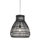 Karwei Hanglamp Tjerk zwart 46x51 cm aanbieding