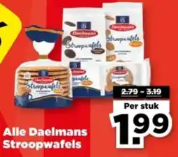 PLUS Alle Daelmans Stroopwafels aanbieding