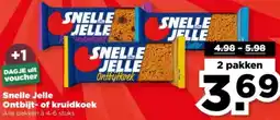 PLUS Snelle Jelle Ontbijt of kruidkoek aanbieding