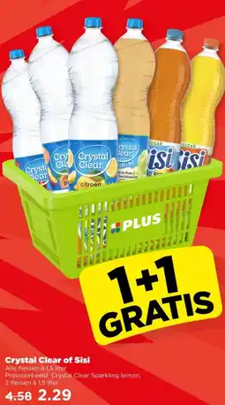 PLUS Crystal Clear of Sisi aanbieding