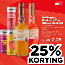 PLUS De Kuyper, Funkin of The Stillery Cocktail aanbieding