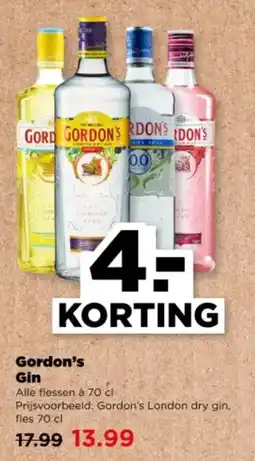 PLUS Gordon's Gin aanbieding
