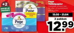 PLUS Page Toiletpapier aanbieding