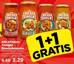 PLUS Alle Chicken Tonight Roerbaksauzen aanbieding