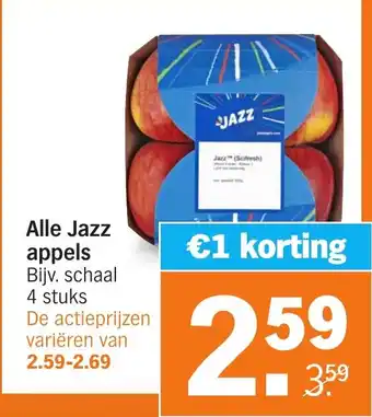 Albert Heijn Alle Jazz appels aanbieding