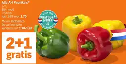 Albert Heijn Alle AH Paprika's aanbieding