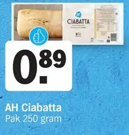 Albert Heijn AH Ciabatta aanbieding