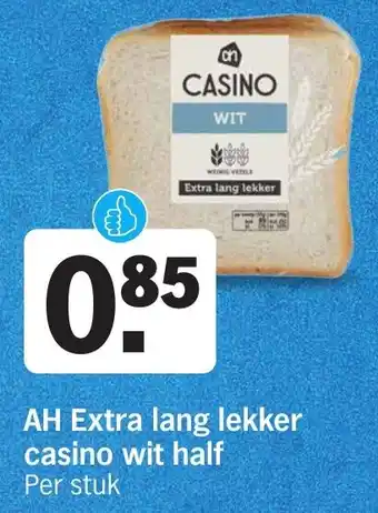 Albert Heijn AH Extra lang lekker casino wit half aanbieding