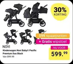 Van Asten BabySuperstore NOVI Kinderwagen Novi Baby Pacific Premium Duo Black aanbieding