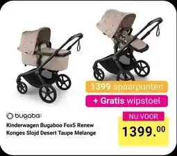 Van Asten BabySuperstore bugabo Kinderwagen Bugaboo Fox5 Renew Konges Slojd Desert Taupe Melange aanbieding