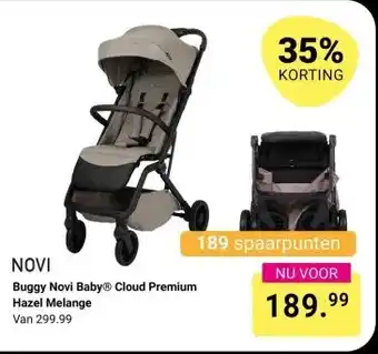 Van Asten BabySuperstore Buggy Novi Baby Cloud Premium Hazel Melange aanbieding