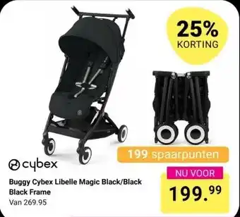Van Asten BabySuperstore Buggy Cybex Libelle Magic Black/Black Black Frame aanbieding