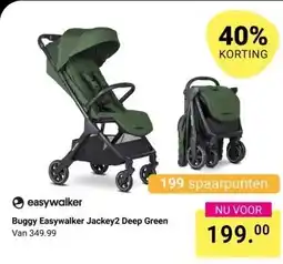 Van Asten BabySuperstore Buggy Easywalker Jackey2 Deep Green aanbieding