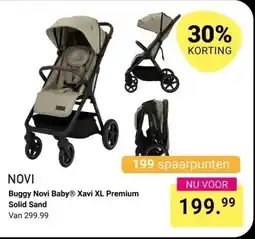 Van Asten BabySuperstore Buggy Novi Baby Xavi XL Premium Solid Sand aanbieding