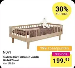 Van Asten BabySuperstore Peuterbed Novi at Home Juliette aanbieding