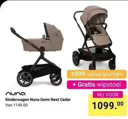 Van Asten BabySuperstore Kinderwagen Nuna Demi Next Cedar aanbieding