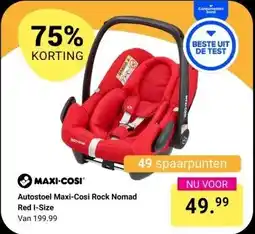 Van Asten BabySuperstore Autostoel Maxi-Cosi Rock Nomad Red I-Size aanbieding