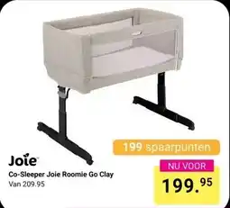 Van Asten BabySuperstore Co-Sleeper Joie Roomie Go Clay aanbieding