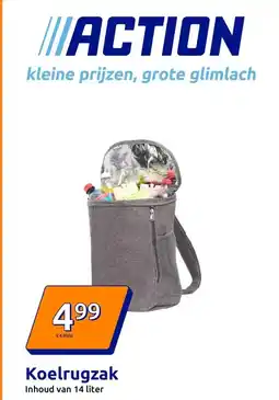 Action Koelrugzak aanbieding