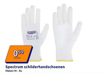 Action Spectrum schilderhandschoenen aanbieding