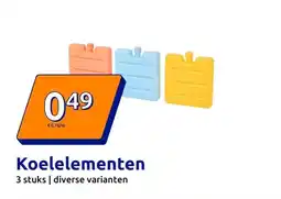 Action Koelelementen aanbieding