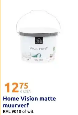 Action Home Vision matte muurverf aanbieding