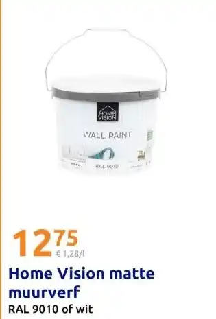 Action Home Vision matte muurverf aanbieding