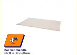 Action Badmat Chenille aanbieding