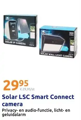 Action Solar LSC Smart Connect camera aanbieding
