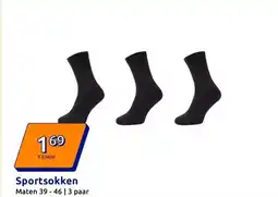 Action Sportsokken aanbieding