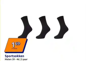 Action Sportsokken aanbieding