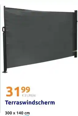 Action Terraswindscherm aanbieding