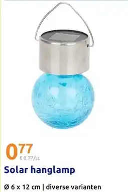 Action Solar hanglamp aanbieding