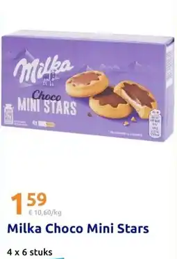 Action Milka Choco Mini Stars aanbieding