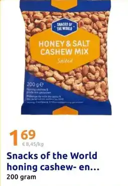 Action Snacks of the World honing cashew- en... aanbieding