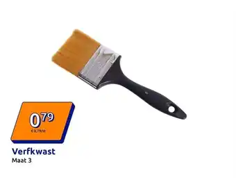 Action Verfkwast aanbieding