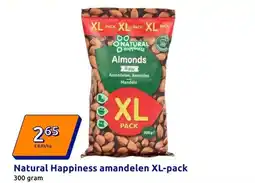 Action Natural Happiness amandelen XL-pack aanbieding