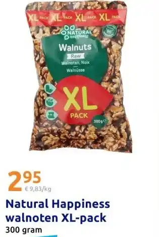 Action Natural Happiness walnoten XL-pack aanbieding