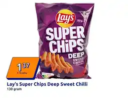 Action Lay's Super Chips Deep Sweet Chilli aanbieding