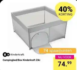 Van Asten BabySuperstore Campingbed/Box Kinderkraft Ziki aanbieding