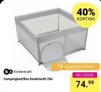 Van Asten BabySuperstore Campingbed/Box Kinderkraft Ziki aanbieding