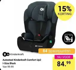 Van Asten BabySuperstore Autostoel Kinderkraft Comfort Up2 I-Size Black aanbieding