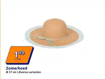 Action Zomerhoed aanbieding