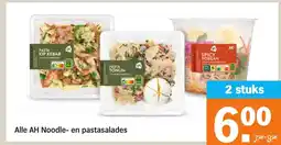 Albert Heijn Alle AH Noodle en pastasalades aanbieding