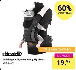Van Asten BabySuperstore Buikdrager Chipolino Bobby Fly Ebony aanbieding