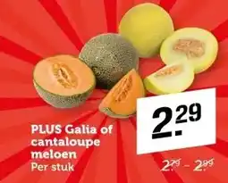 Coop PLUS Galia of cantaloupe meloen aanbieding