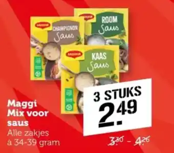 Coop Maggi Mix voor saus aanbieding