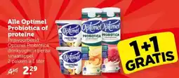 Coop Alle Optimel Probiotica of proteïne aanbieding